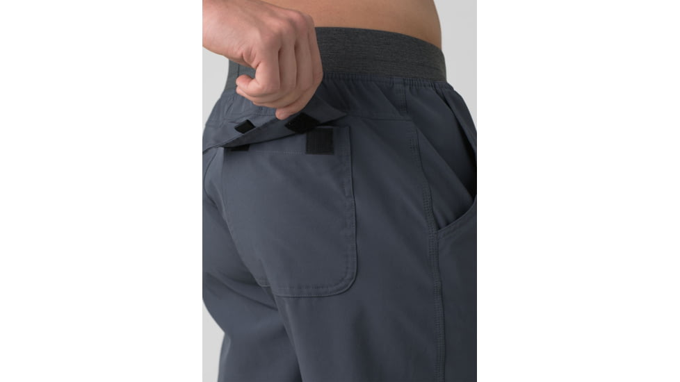 prAna Super Mojo II Shorts - Men's, Small, Coal, 1963781-020-10-S