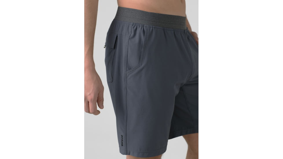 prAna Super Mojo II Shorts - Men's, Small, Coal, 1963781-020-10-S