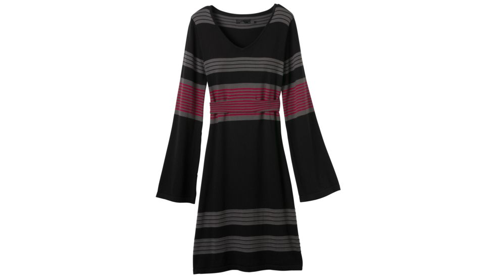 prAna Sydney Sweater Dress -  Women's-Black-X-Small