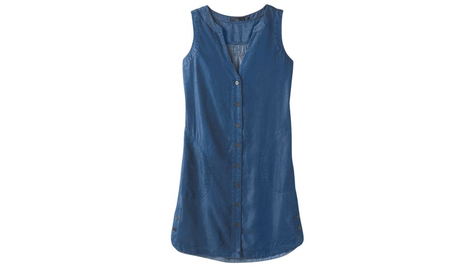prAna Talton Dress - Womens, Antique Blue, XLarge, W31190812 -969-XL