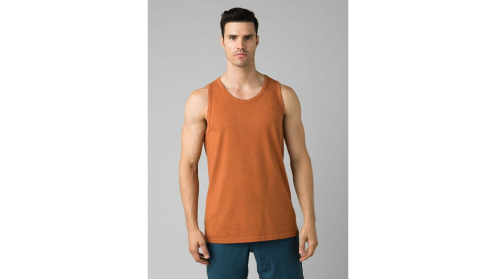prAna Tank - Mens, Russet Heather, Small, M11170350-RUHT-S