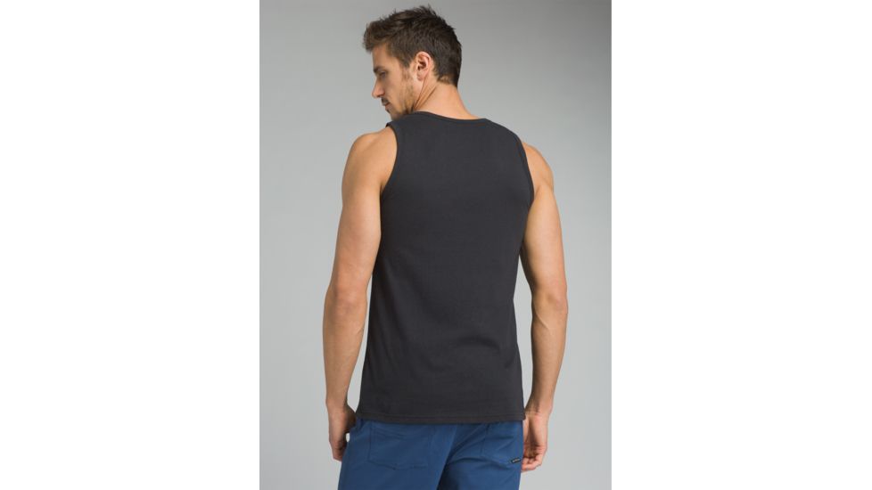 prAna Tank Top - Mens, Black, XXLarge, M11170350-BLK-XXL