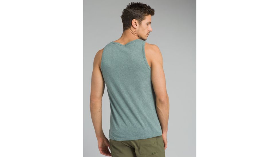 prAna Tank Top - Mens, Starling Green Heather, XXLarge, M11170350-SRHT-XXL