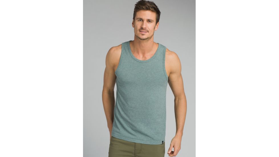 prAna Tank Top - Men's, Starling Green Heather, XXLarge, M11170350-SRHT-XXL