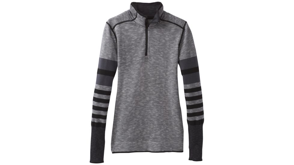 prAna Tellie Sweater - Womens, Charcoal, Medium, W23180537-CHR-M