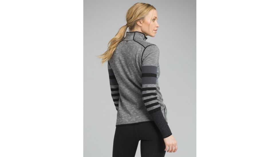 prAna Tellie Sweater - Women's, Charcoal, Medium, W23180537-CHR-M