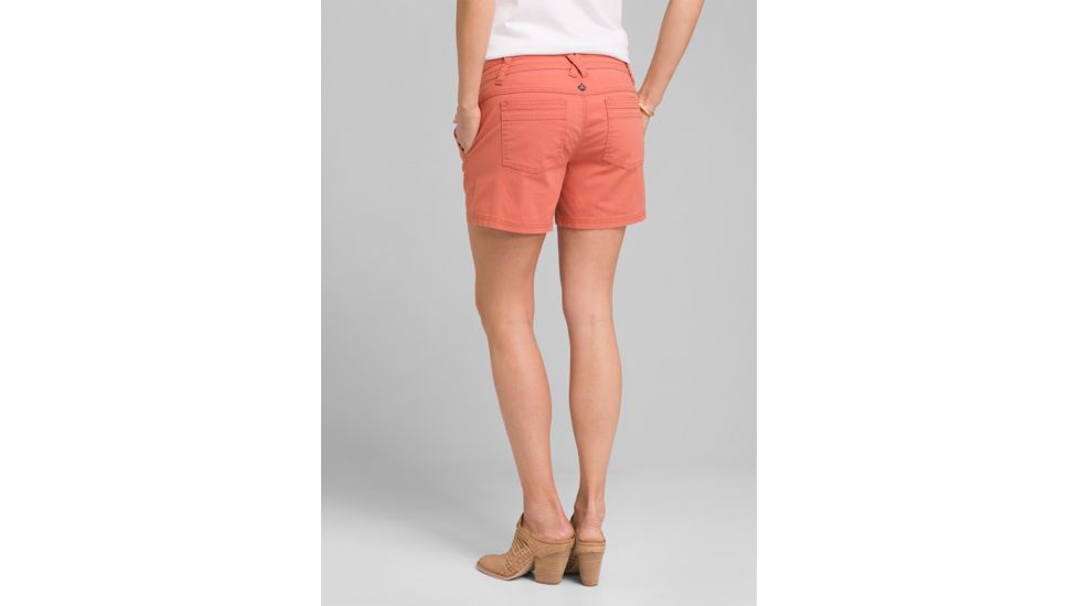 prAna Tess Short 5 Inch, Toasted Terracotta, 14, W3118RG10 -917-14