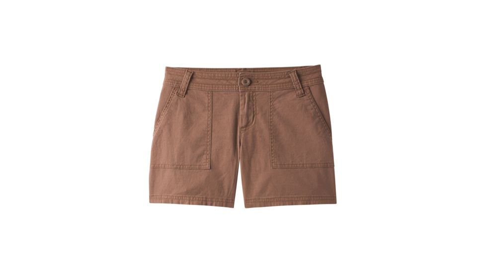 prAna Tess Short 5 Inch - Womens, Driftwood, 4, W3118RG10 -206-4