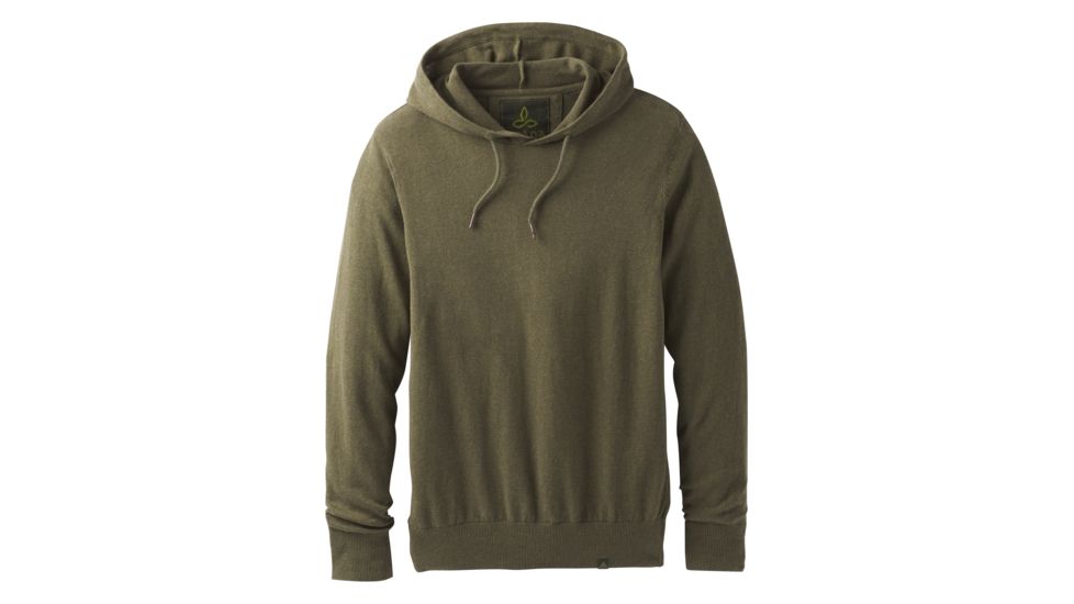 prAna Throw-On Hooded Sweater - Mens, Cargo Green, Large, M2TOHS316-CAGR-L