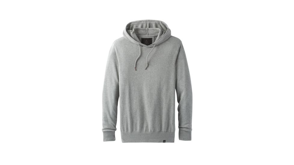 prAna Throw-On Hooded Sweater - Mens, Heather Grey, Large, M2TOHS316-HTGY-L