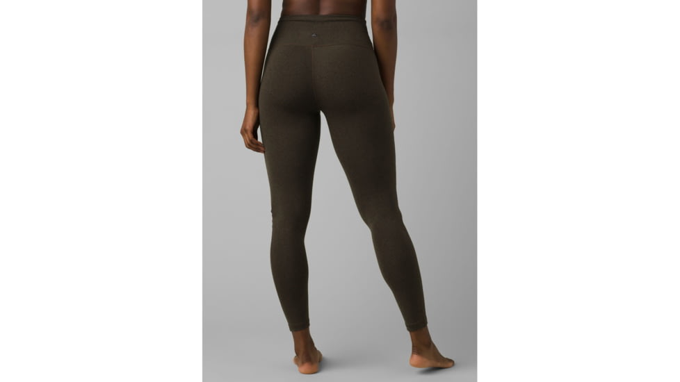 prAna Transform 7/8 Legging Pants, Camel Heather, Large, 1963731-200-RG-L