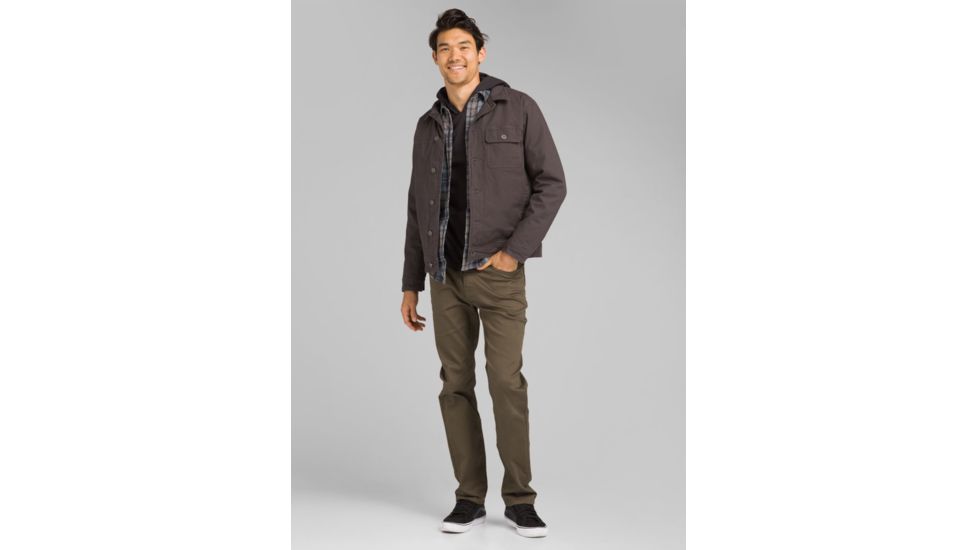 prAna Trembly Jacket - Mens, Charcoal, Large, M23190574-CHR-L
