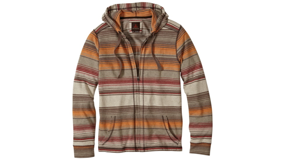 prAna Trio Full Zip - Men's-Mud-Small