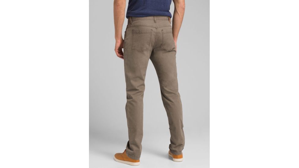 prAna Tucson Slim Fit Pant - Mens-Mud-Regular Inseam-33 Waist