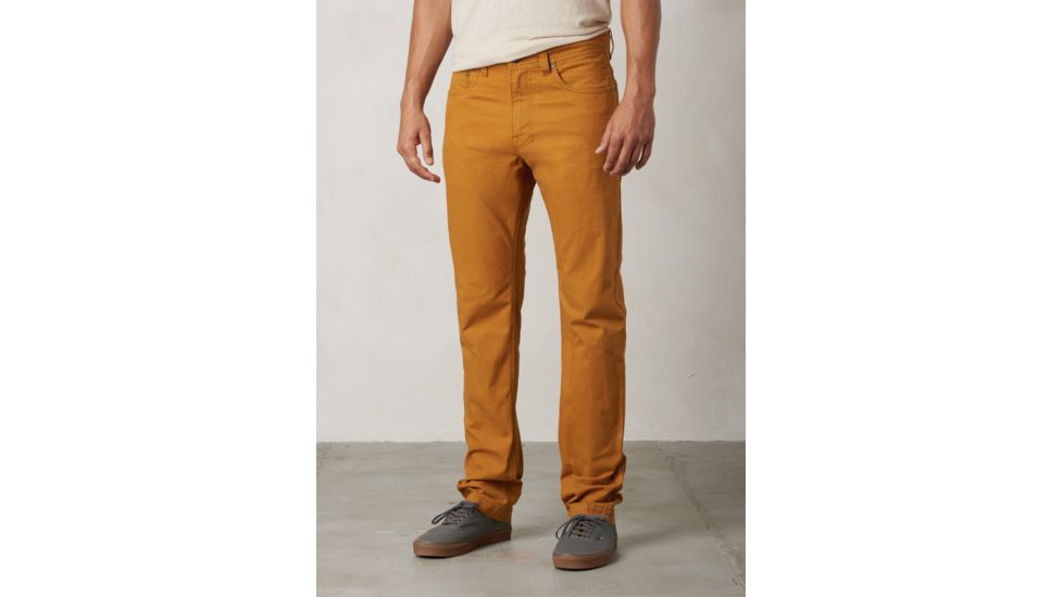 Prana Tuscon Slim Fit Men's Pant, 34 inches Inseam, Cumin, 35 M4TU34314 - CMN-35