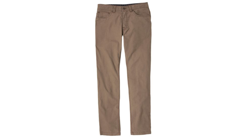 prAna Tuscon Slim Fit Men's Pant, 30 inches Inseam, Mud, 40, M4TU30314 - MUD-40