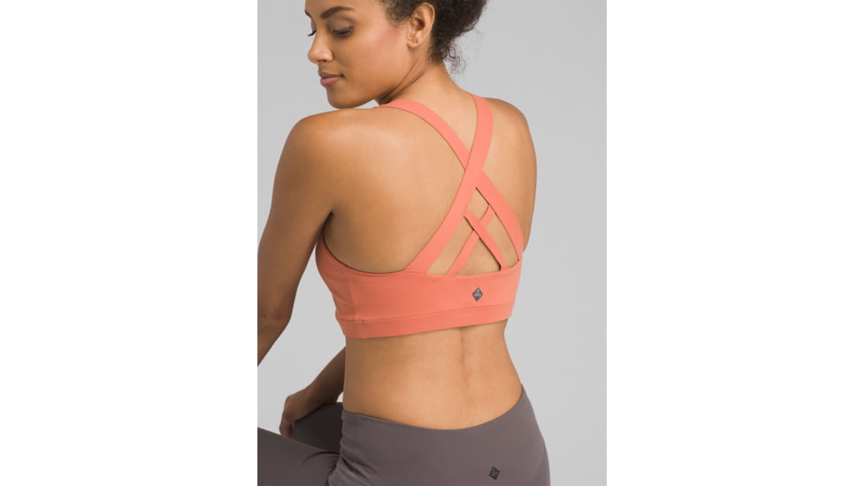 prAna Verana Bra, Toasted Terracotta, XLarge, W13180627 -917-XL