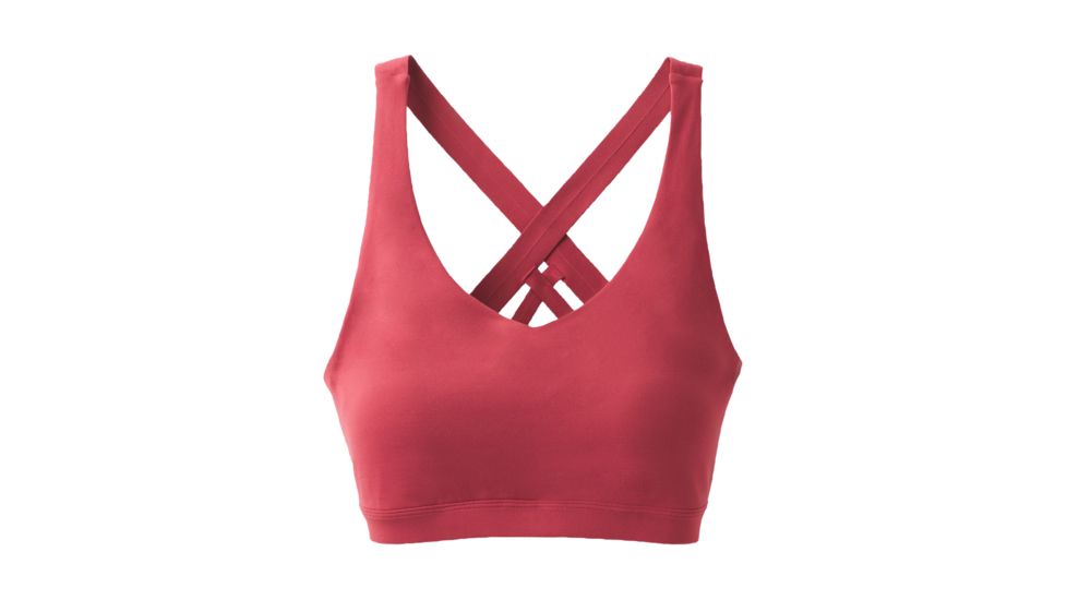 prAna Verana Bra - Womens, Crushed Cran, XSmall, W13180627-CRCR-XS