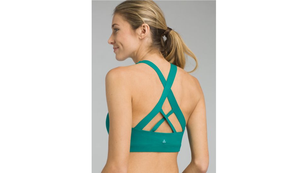 prAna Verana Bra - Womens, True Teal, Large, W13180627-TRTE-L