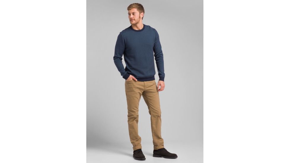 prAna Vertawn Sweater - Mens, Blue Note Heather, Large, M23190603-BNHT-L
