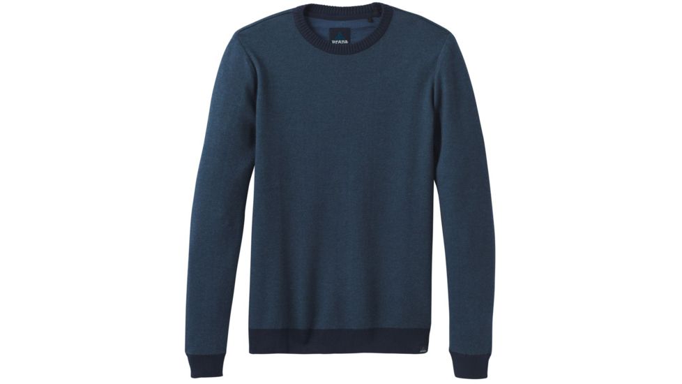 prAna Vertawn Sweater - Mens, Blue Note Heather, Large, M23190603-BNHT-L
