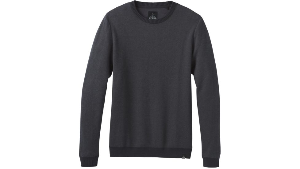 prAna Vertawn Sweater - Mens, Charcoal Heather, Extra Small, M23190603-CCHT-XS