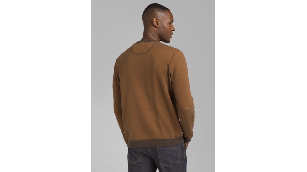 prAna Vertawn Sweater - Mens, Tandori Heather, Large, M23190603-TDHT-L