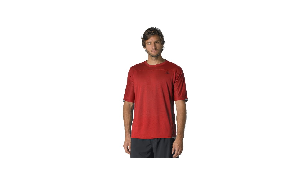 prAna Vertigo Crew Mens --Red-Medium