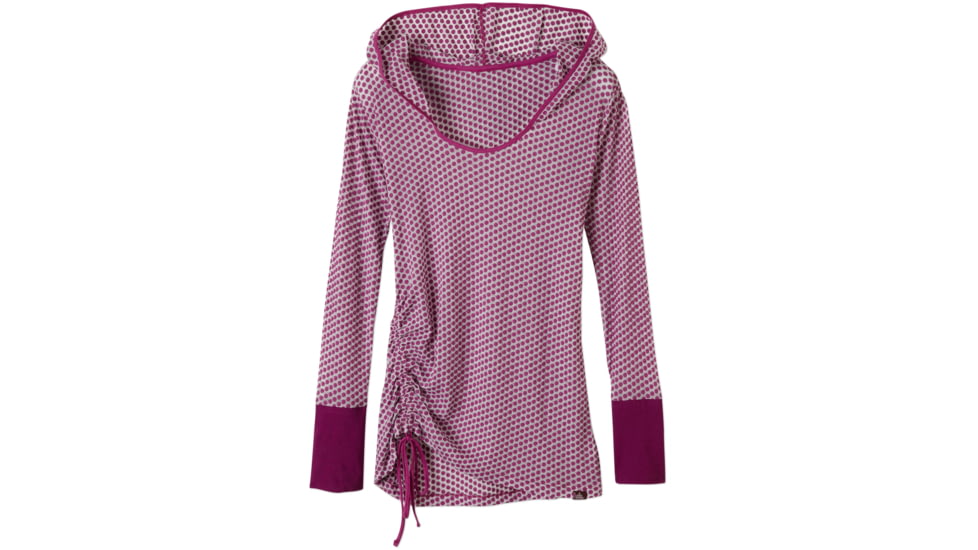 prAna Vinyasa Hoodie - Women's-Vivid Viola-X-Small