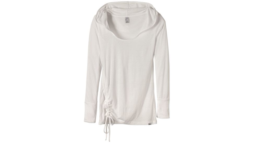 prAna Vinyasa Hoodie - Women's-White-Small