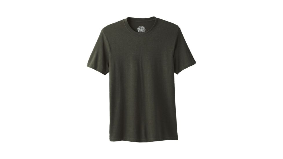 prAna Wayfree T-shirt - Mens, Nori Green Heather, Small, M13180491 -331-S