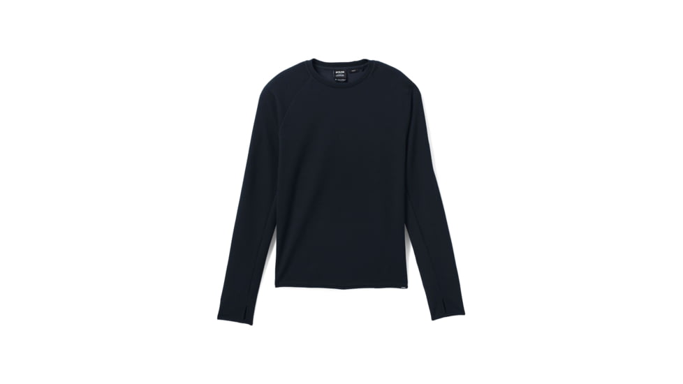 prAna Wensley Crew Top - Men's, Medium, Black, 1968121-001-SL-M