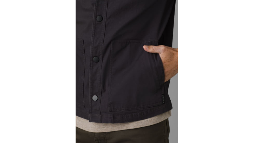 prAna Westside Jacket, Charcoal, Small, 1967131-020-S