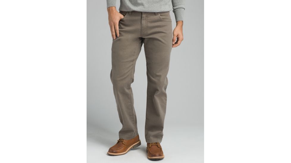 prAna Wheeler Jean - Mens, Mud, 34 Waist, Regular Inseam, M41173204-MUD-34