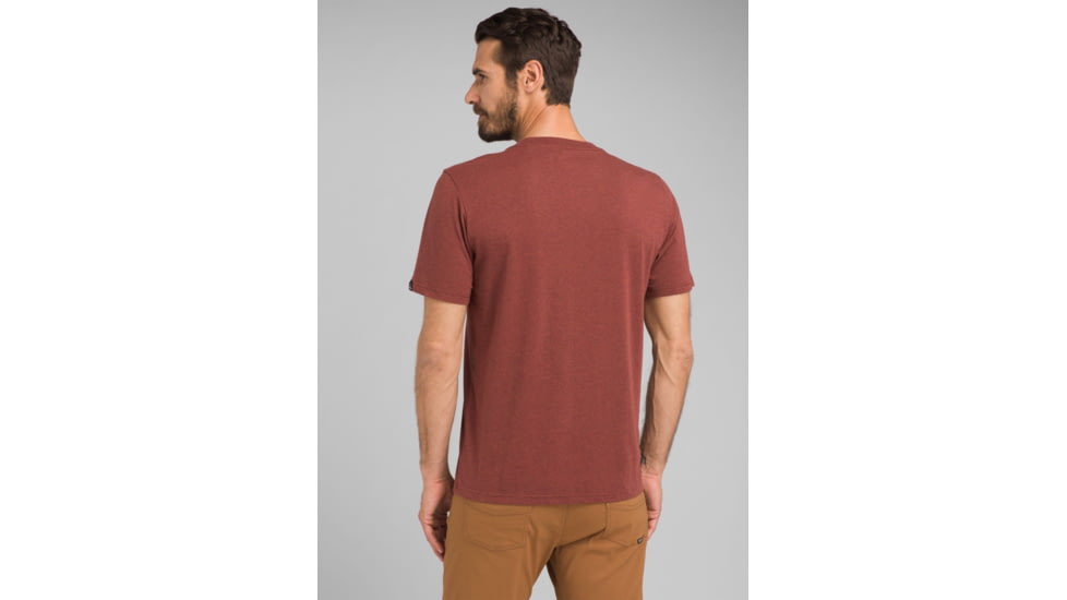prAna Wolf Pack Journeyman T-Shirt - Mens, Maple Heather, Medium, M13181436-MPHT-M
