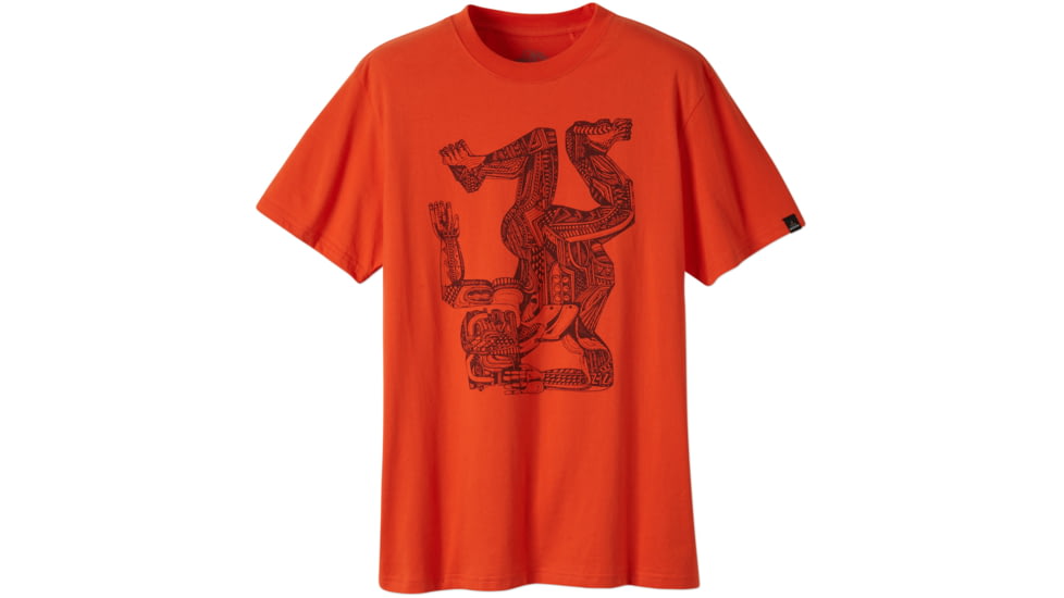 Ziegler T-Shirt - Mens -Electric Orange-Medium