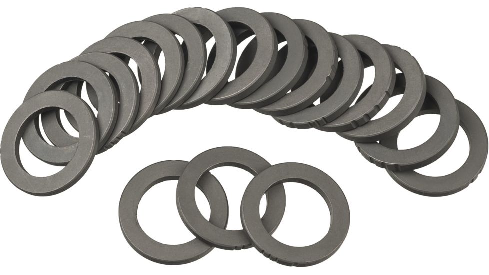 Precision Armament Accu-Washer Muzzle Device Alignment System, 1/2x28 Thread, Matte Gray, A02119