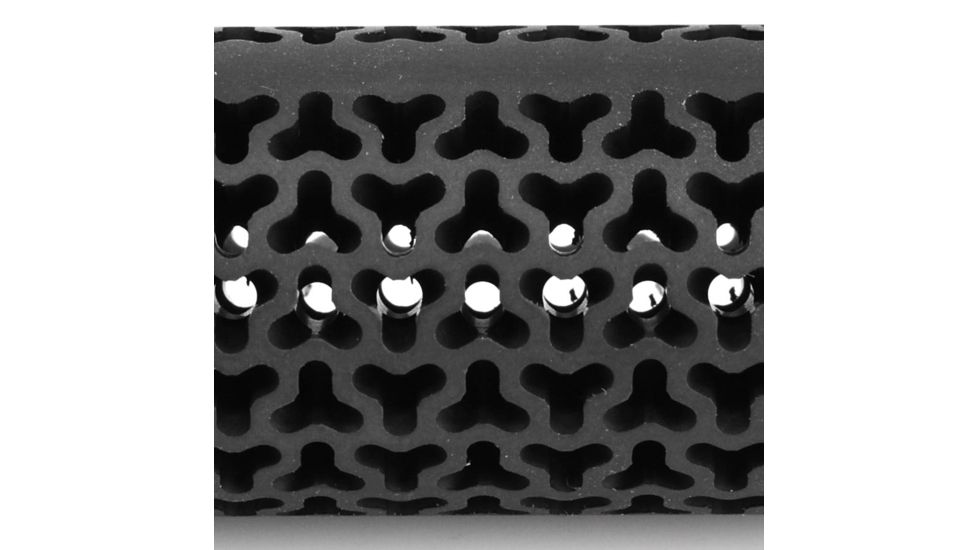 Precision Armament EFAB 762 Hybrid Muzzle Brake, .308 Caliber / 7.62mm, Thread 5/8-24 TPI, Matte Black, A04488