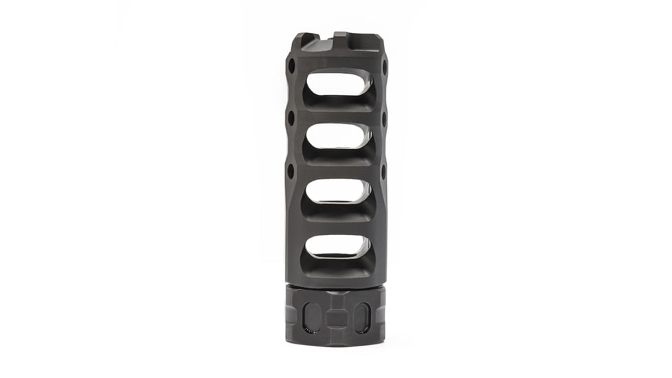 Precision Armament Hypertap .308/7.62 Slim Muzzle Brake, 5/8-24 Thread, Black, A04618