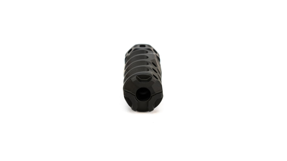 Precision Armament Hypertap Muzzle Brake, 7.62x51mm NATO, 5/8-24 RH, Matte, Black, A04634
