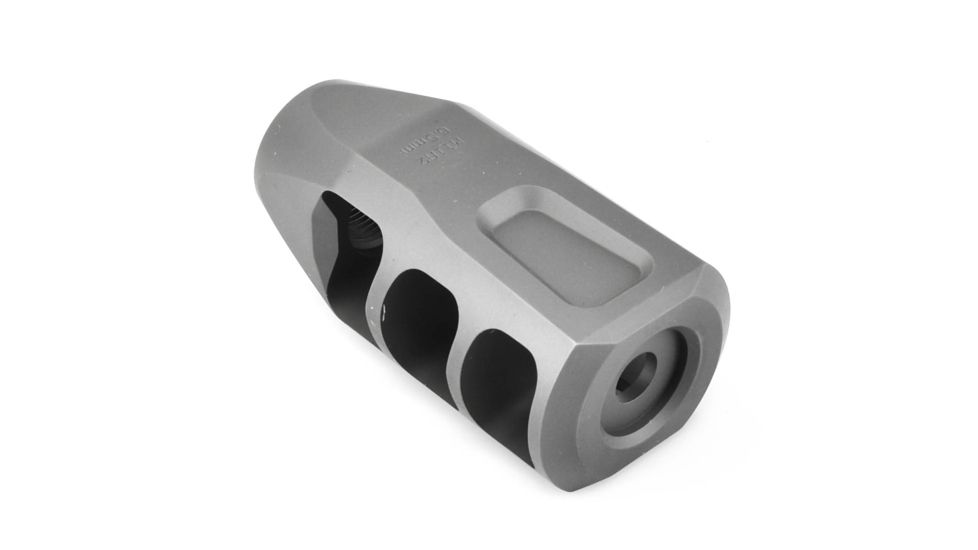 Precision Armament M11 Severe-Duty Muzzle Brake 6.5mm/.264Cal, Stainless, A04005