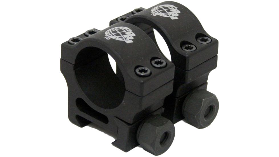 Precision Reflex 1in Aluminum Rings, Standard, Black, 01-001-03