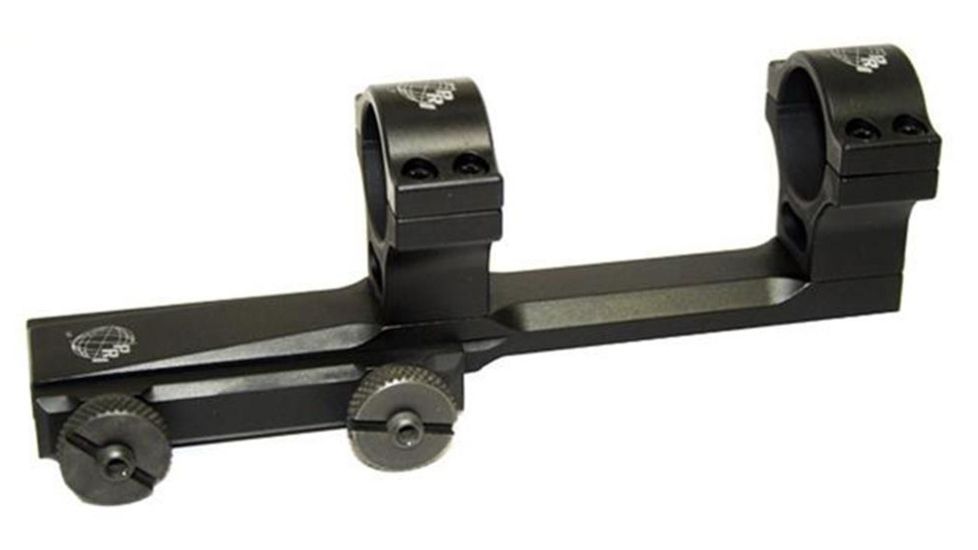 Precision Reflex 1in Cantileverd Ring Set, High, Black, 01-001-10H