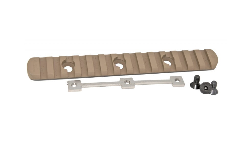 Precision Reflex .308 AR10 Round Intermediate Forearm Rail, 5.5 inch, Flat Dark Earth, 03-070-55ADE