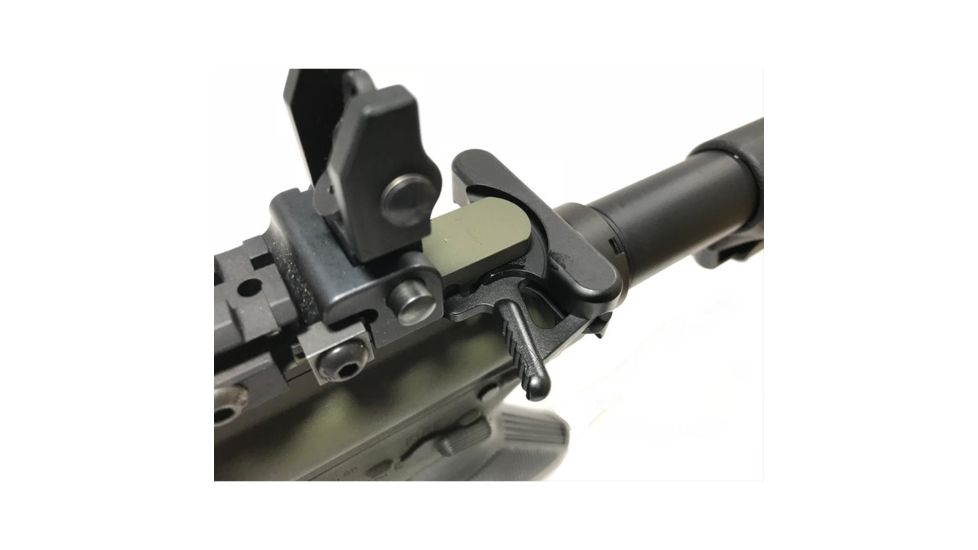 Precision Reflex .308 Gas Buster Charging Handle w/ Military Latch, Black, 03-072-05