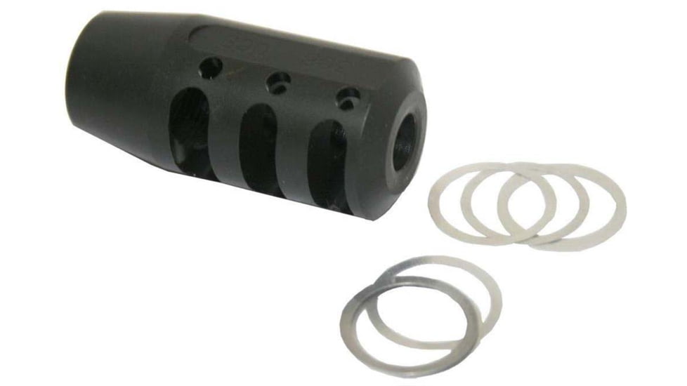 Precision Reflex 308 MSTN Quiet Control Brake SS, Black, 03-0090B