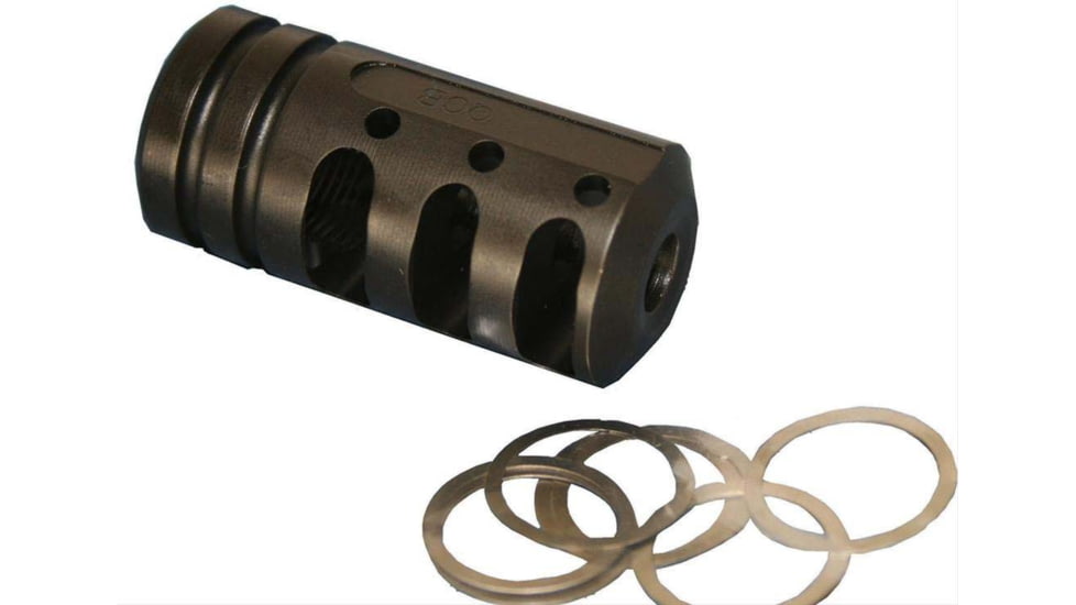 Precision Reflex 308 MSTN Straight Quiet Control Brake Black, Black, 03-0091B