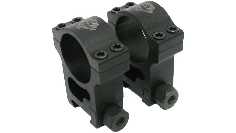Precision Reflex 30mm Aluminum Rings, Extra High, Black, 01-030-03