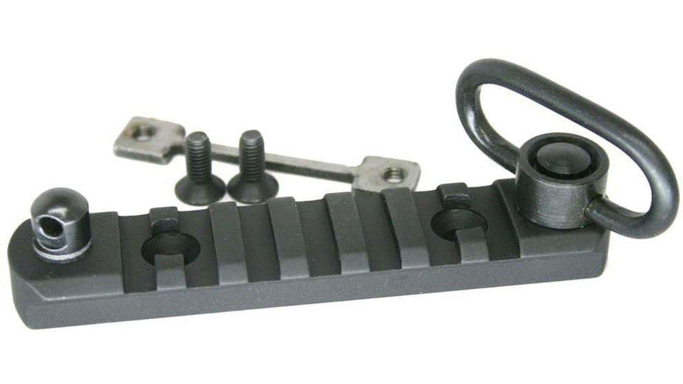 Precision Reflex Auxiliary Tactical Rail For PRi Forearm, 4in, Black, 05-070-07