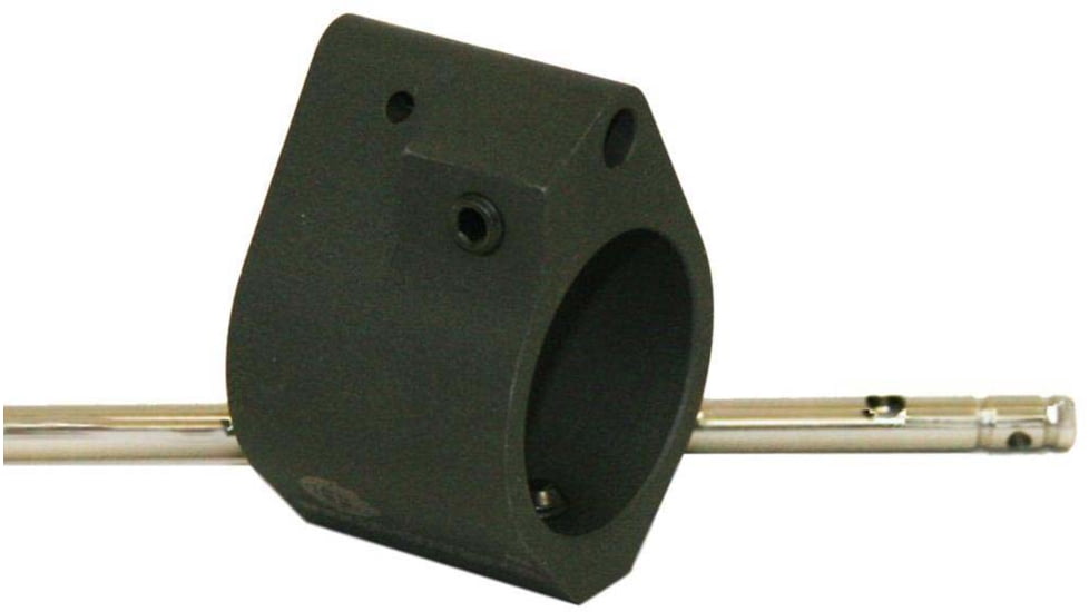 Precision Reflex 936 Adjustable Gas Block w/ Straight Gas Tube, Black, 03-936-02GT